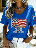Women's 250 Year Print Short Sleeve T-shirt