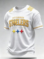 Men'S Football Fan Waffle T-Shirt