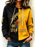 Women's Football Print Sweatshirt