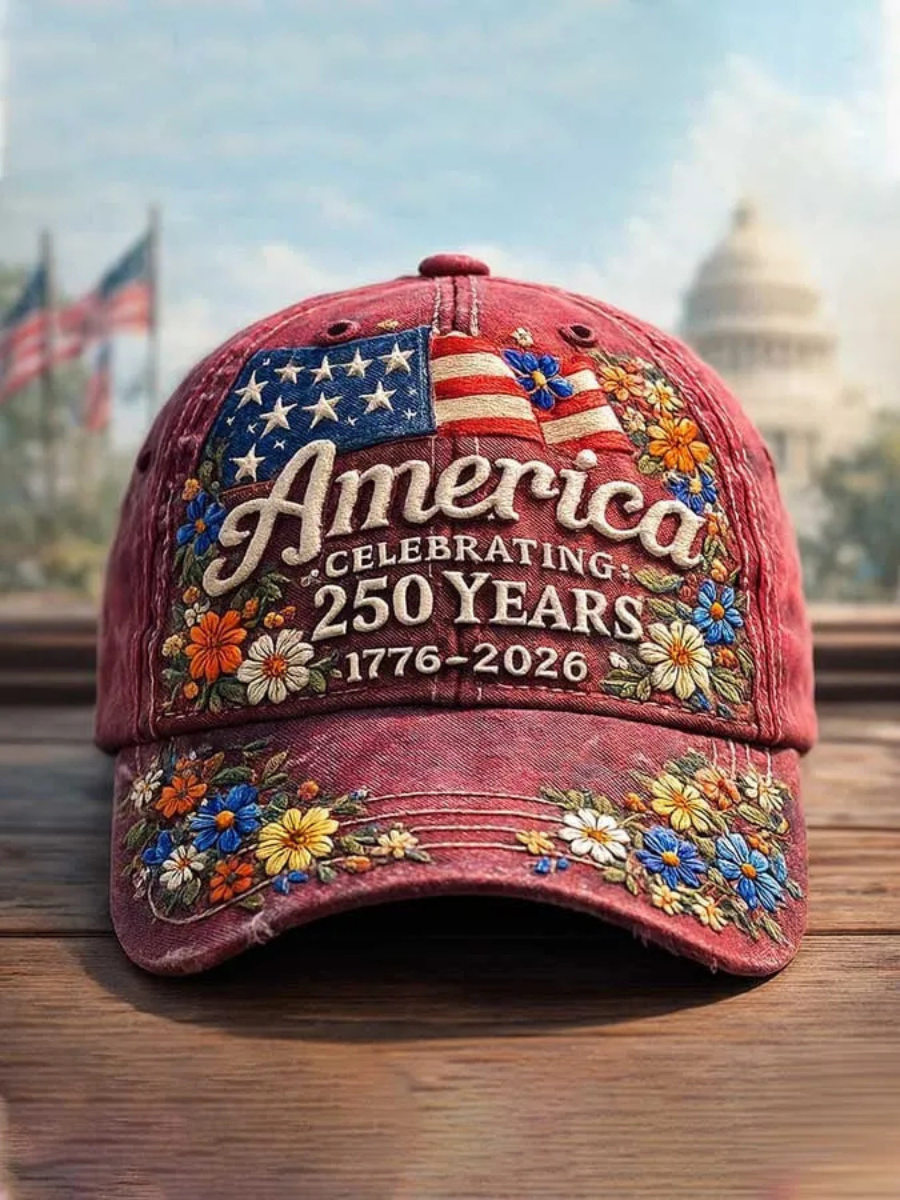 Unisex  250Th Anniversary Commemorative Casual Hat