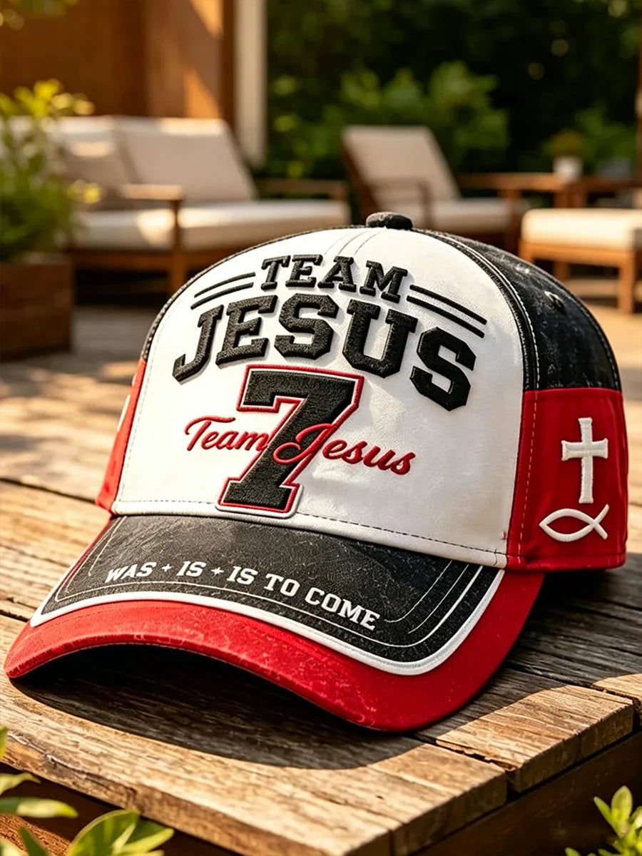 Unisex faith contrasting hat