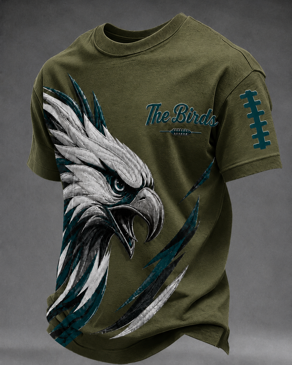 Men's Football Printed Short-Sleeve T-Shirt