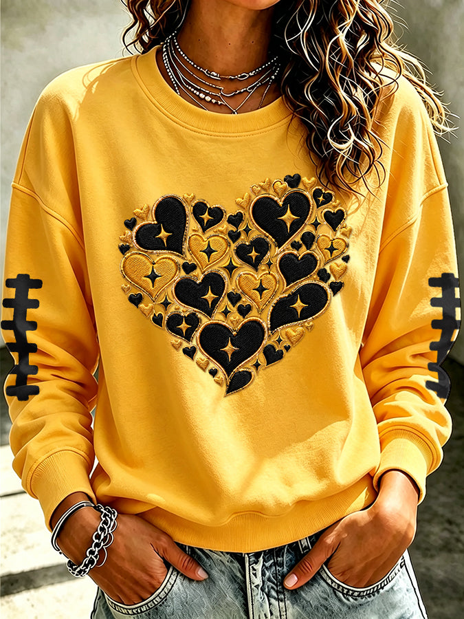 Women'S Football Printed Casual Sports Shirt
