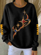 Women'S Football Printed Casual Sports Shirt