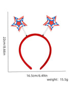 Women'S Independence Day 250Th Anniversary Children'S Adult Party Patriotic Parade Headband Hair Accessories