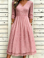 Women'S  Floral Printed Casual Dress