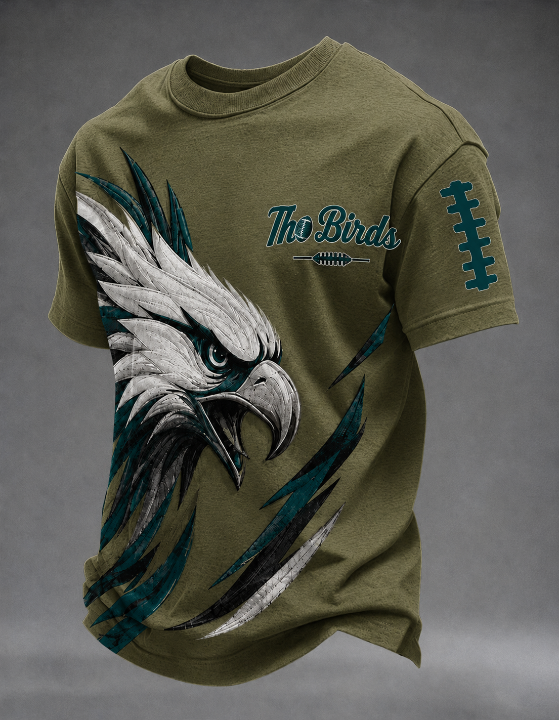 Men's Football Printed Short-Sleeve T-Shirt