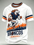 Men'S Football Fan Waffle T-Shirt