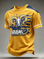 Women's Football Game Print Casual T-Shirt