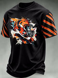 Men'S Football Print Waffle T-Shirt