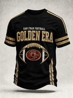 Men's Football Gameday Gift For Football Fans Casual Tee