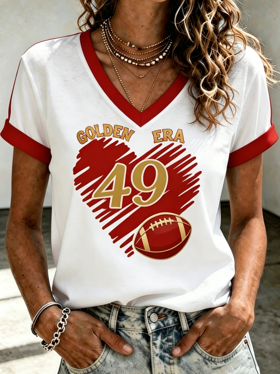 Women'S  Football Fan T-Shirt