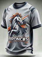 Men'S Football Fan Waffle T-Shirt