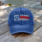 Unisex USA Anniversary Celebration FREEDOM Print Hat