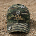 Unisex Casual 250Th Anniversary Celebration Of The Founding Of The United States Personalized Printed Duckbill Cap