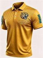 Men'S Football Printed Polo Shirts