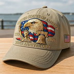 Eagle & Liberty ��� United States 250th Anniversary Hat���(Breathable & Lightweight Comfort & Unisex Fit)