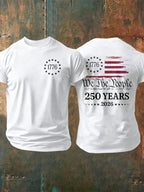 Men'S Round Neck Printed T-Shirt