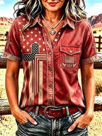 Ladies' 250Th Anniversary Western Faith Shirt