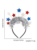 Women'S Independence Day 250Th Anniversary Children'S Adult Party Patriotic Parade Headband Hair Accessories