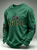 Men'S Rugby Printed Waffle T-Shirt
