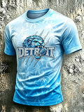 Men'S Football Fan Printed T-Shirt