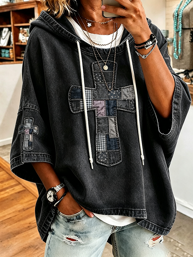 Women'S Faith Printed Hoodie