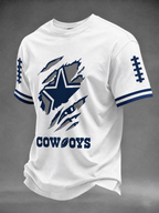 Men's Football Printed Short-Sleeve T-Shirt