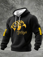 Men'S Football Printed Casual Hoodie