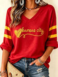 Women'S  Football Fan T-Shirt