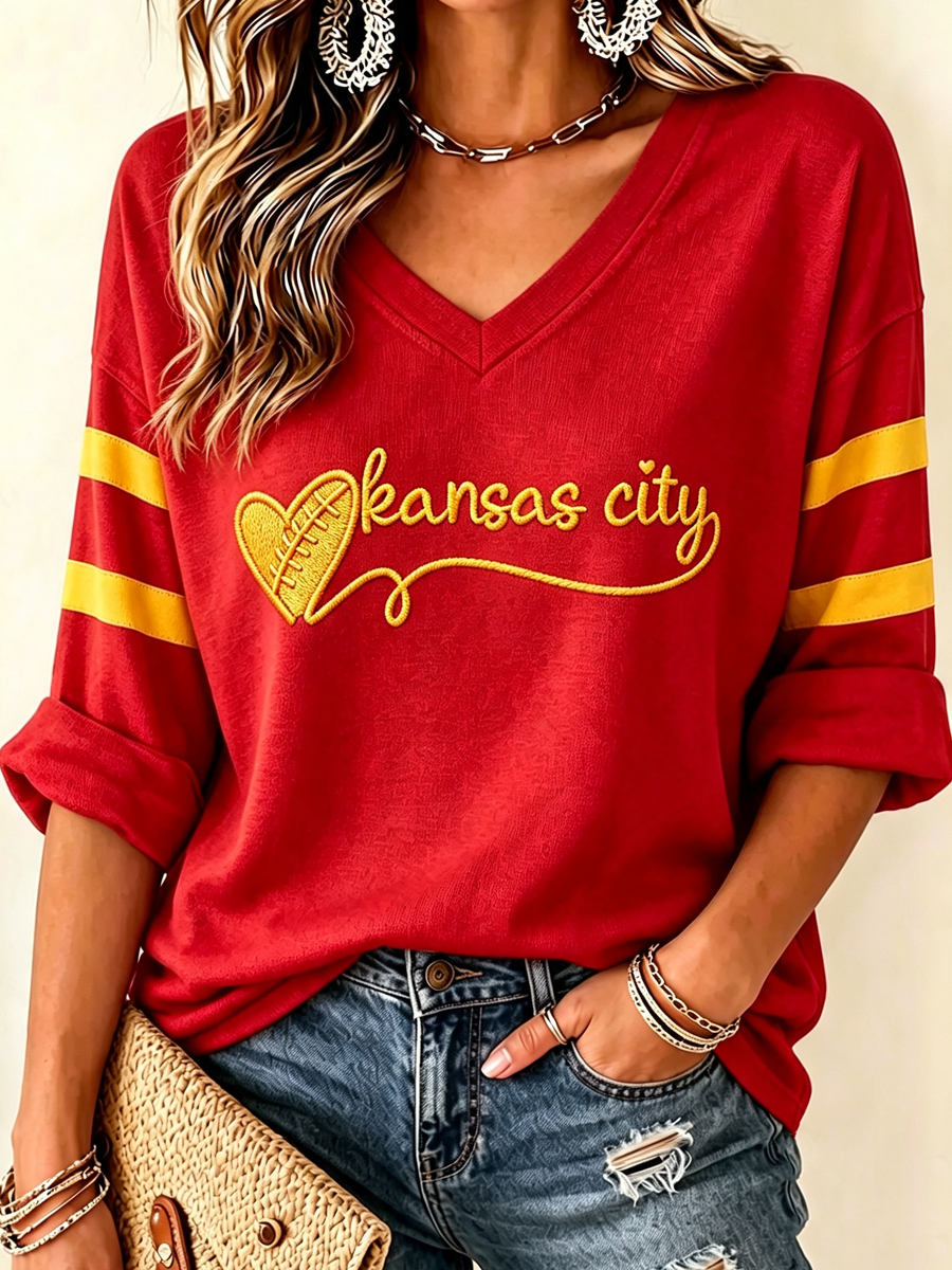 Women'S  Football Fan T-Shirt