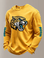 Men'S Football  Printed Waffle T-Shirt