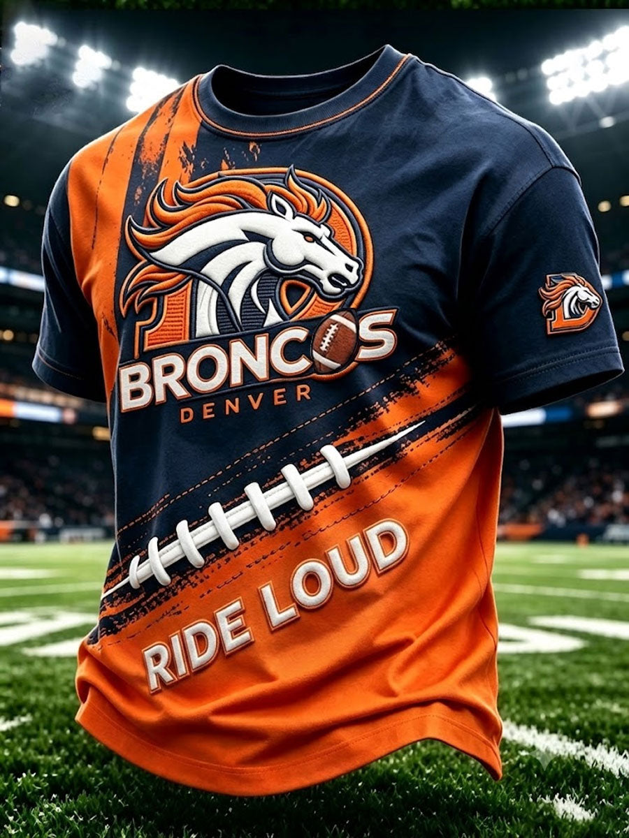 Men's Football Printed Short-Sleeve T-Shirt