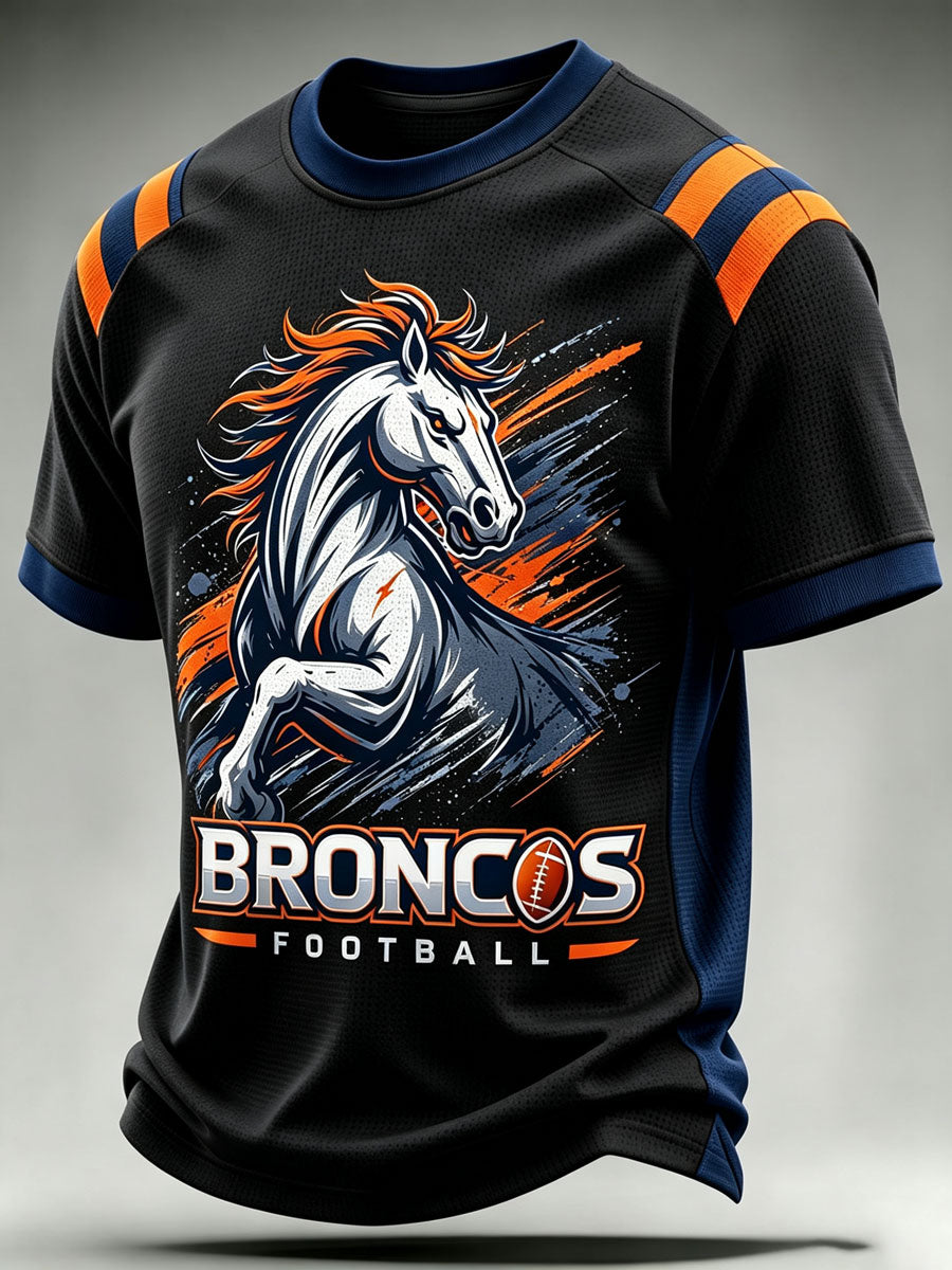Men'S Football Fan Waffle T-Shirt