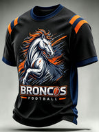 Men'S Football Fan Waffle T-Shirt