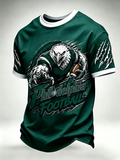 Men's Football Printed Short-Sleeve T-Shirt