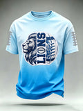 Men's Football Printed Short-Sleeve T-Shirt