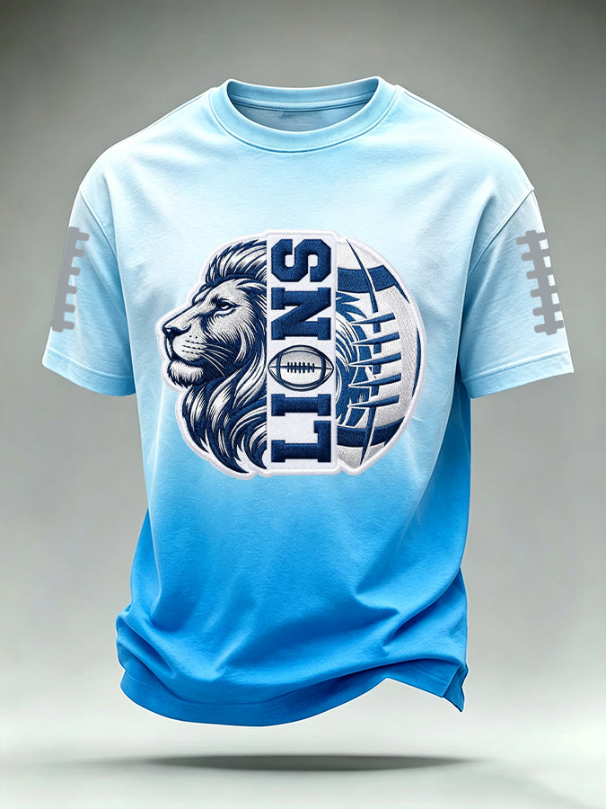 Men's Football Printed Short-Sleeve T-Shirt