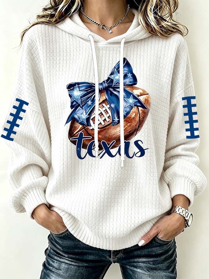 Women'S Casual Rugby Hoodie