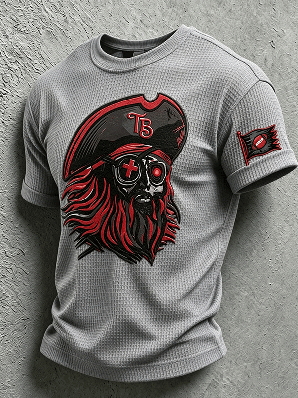 Men's Football Enthusiast Printed T-Shirt