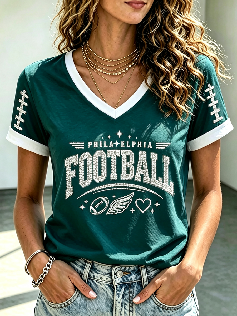 Women's American football T-Shirt