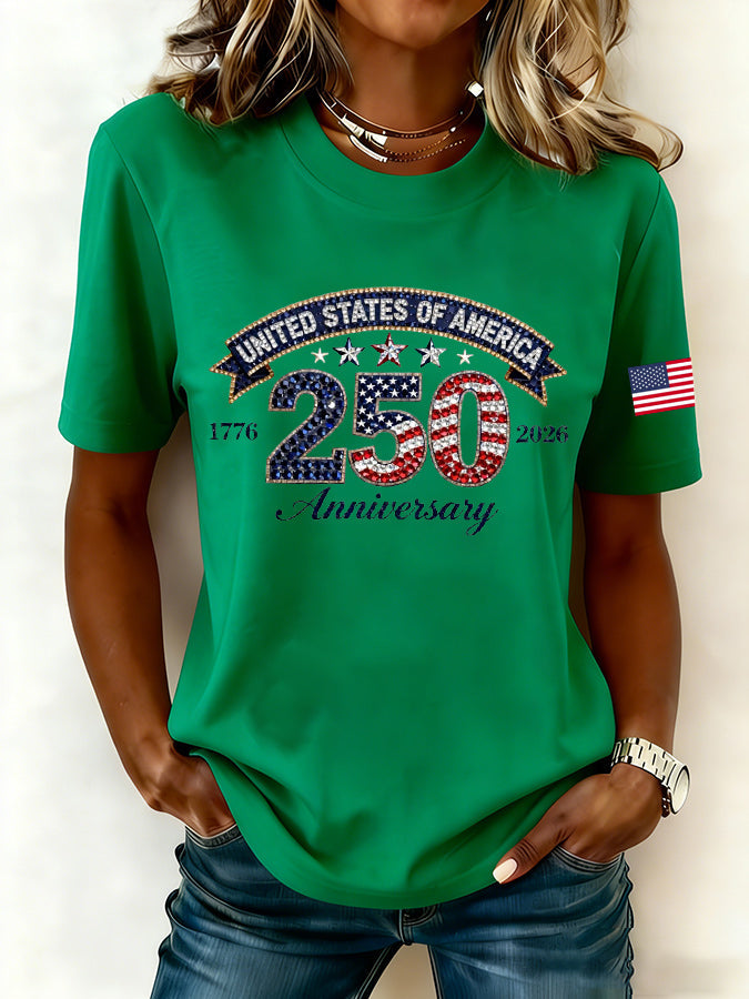 Women'S USA 250th Anniversary T-Shirt
