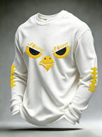 Men'S Football  Printed Waffle T-Shirt
