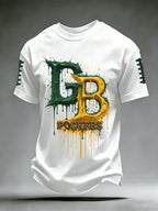 Men's Football Printed Short-Sleeve T-Shirt