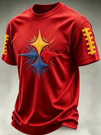 Men'S Football Fan Waffle T-Shirt