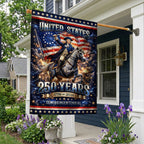 George Washington USA 250Th Anniversary 1776–2026 House Flag – America