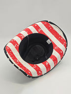 Unisex Anniversary Commemoration Our People's Half Century Commemoration Star Stripe Printed Wide brimmed Cowboy Hat