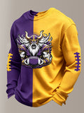 Men'S Football Printed Waffle T-Shirt