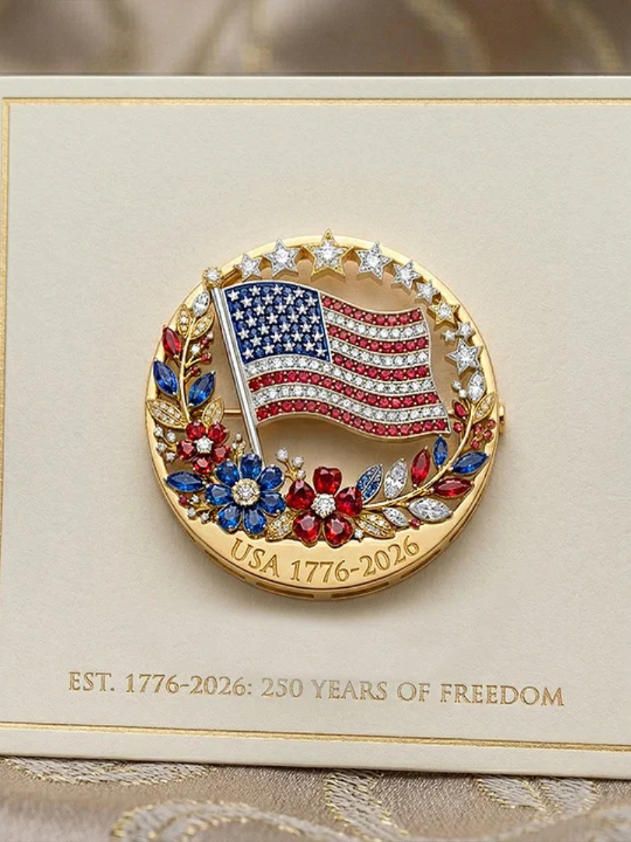 Unisex 250Th Anniversary Pin-Back Button