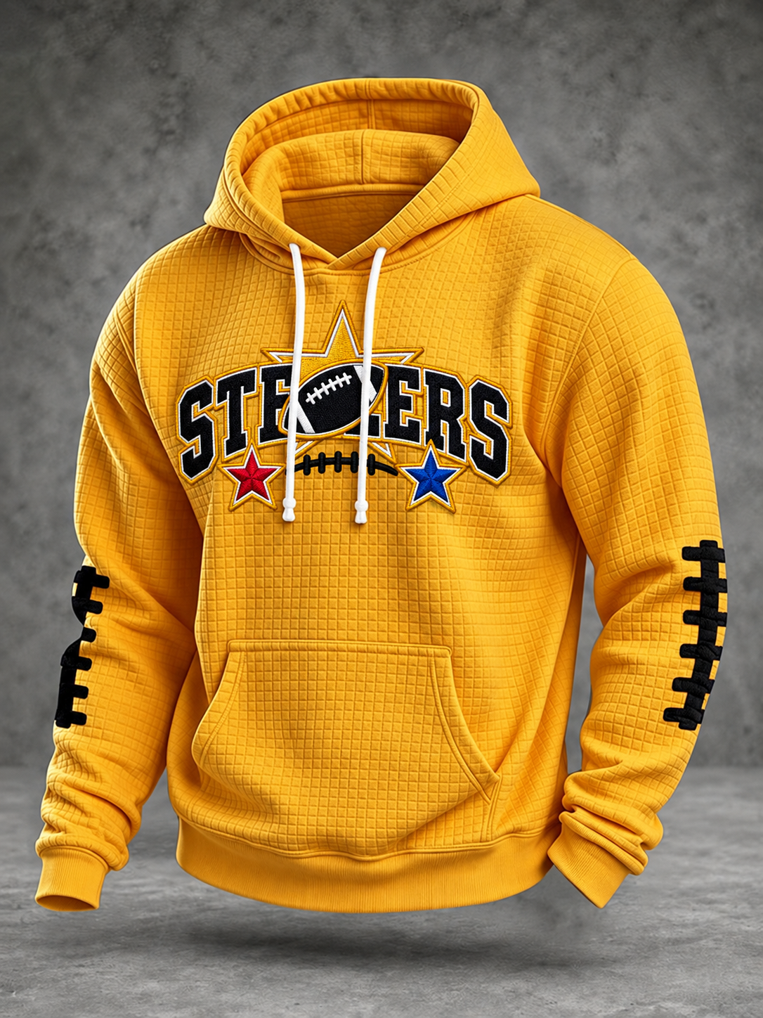 Men'S Football Printed Casual Hoodie